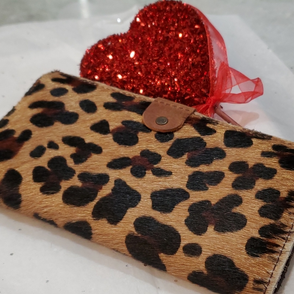 Genuine Cowhide Leather Bi-fold Wallet
